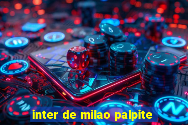 inter de milao palpite